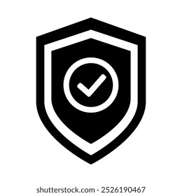 Shield icon vector. Defence illustration sign. Armor symbol. protection logo. security mark.