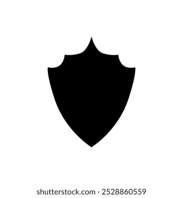 Shield icon vector. Defence illustration sign. Armor symbol. protection logo. security mark.