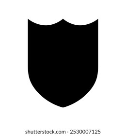 Shield icon vector. Defence illustration sign. Armor symbol. protection logo. security mark.