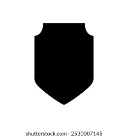 Shield icon vector. Defence illustration sign. Armor symbol. protection logo. security mark.