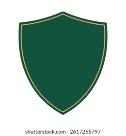 Shield Icon vector design on white background