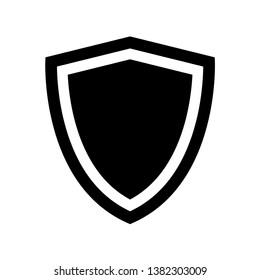 shield icon vector design template