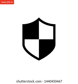 shield icon vector design template