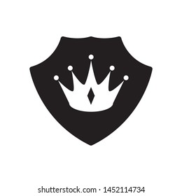 shield icon vector design template vector