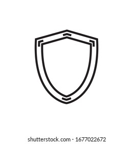 Shield Icon Vector Design Template