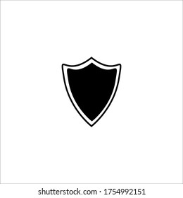 shield icon vector design template