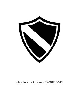 shield icon vector design template