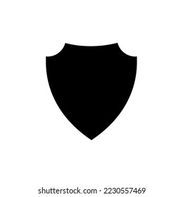 Shield icon vector design templates isolated on white background