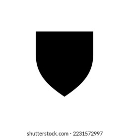 Shield icon vector design templates isolated on white background