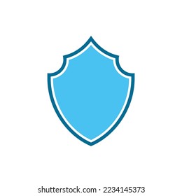 Shield icon vector design templates isolated on white background