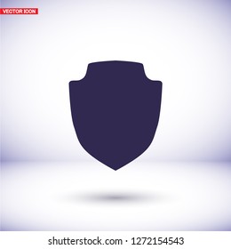 shield  icon. Vector  Eps 10 