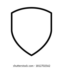 Shield icon vector in eps ``10