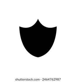 shield icon vector flat simple illustration for web and app on white background..eps