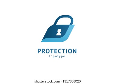 Shield icon. Vector flat style illustration Abstract business security Agency logo template. Logo concept of antivirus, protection, insurance, privacy, guard.