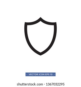 shield icon vector illustration