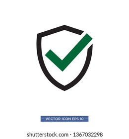 shield icon vector illustration