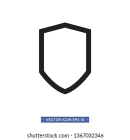 shield icon vector illustration