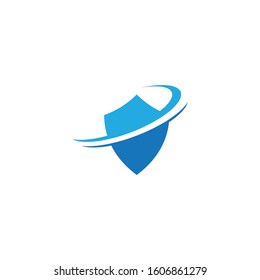Shield  icon Vector Illustration design Logo template