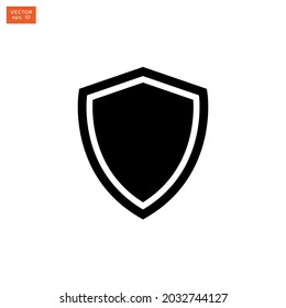 Shield icon vector illustration design