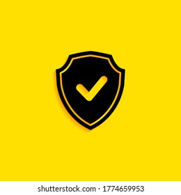 shield icon. Vector illustration EPS 10.