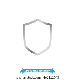 Shield icon vector illustration eps10.