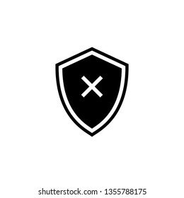 Shield Icon Vector Illustration Logo Template