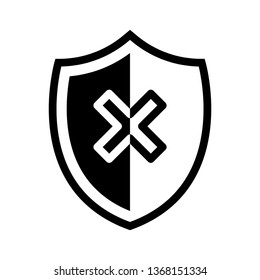Shield Icon Vector Illustration Logo Template
