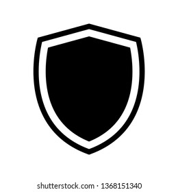 Shield Icon Vector Illustration Logo Template