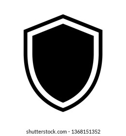 Shield Icon Vector Illustration Logo Template