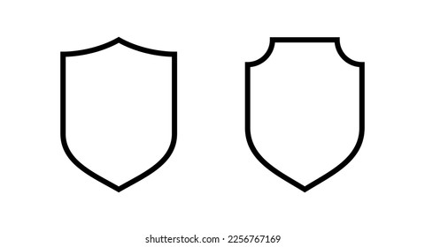 Shield icon vector illustration. Protection icon. Security sign and symbol