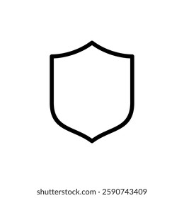 Shield icon vector illustration. Protection icon. Security sign and symbol