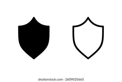 Shield icon vector illustration. Protection icon. Security sign and symbol