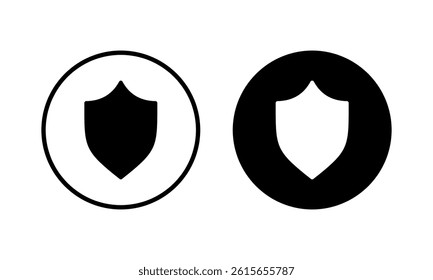 Shield icon vector illustration. Protection icon. Security sign and symbol