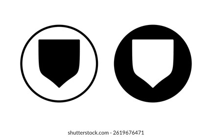 Shield icon vector illustration. Protection icon. Security sign and symbol
