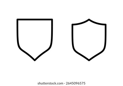 Shield icon vector illustration. Protection icon. Security sign and symbol