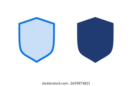 Shield icon vector illustration. Protection icon. Security sign and symbol