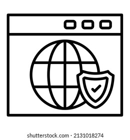 Shield icon vector image. Can also be used for web apps, mobile apps and print media.