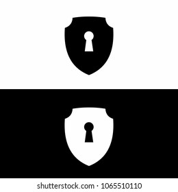 shield icon vector, shield Lock Icon symbols vector