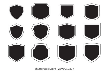 Shield Icon Vector And Logo Collection. 