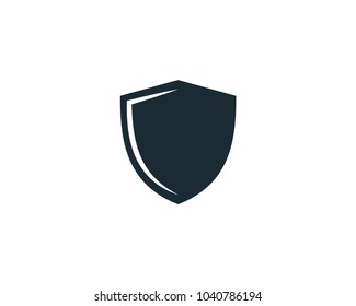 Shield Icon Vector Logo Design Template