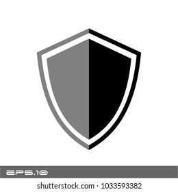 Shield Icon Vector Logo Template