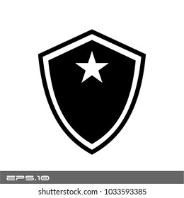 Shield Icon Vector Logo Template
