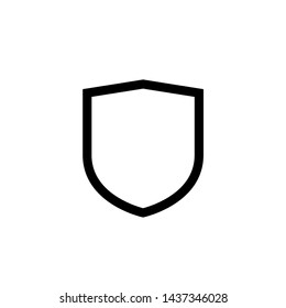 Shield Icon Vector Logo Template 