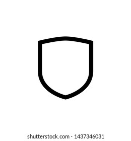 Shield Icon Vector Logo Template 