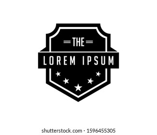 Shield Icon Vector Logo Template Illustration Design