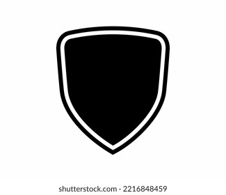 Vector de icono Escudo. Proteger ilustración vectorial de icono fondo blanco