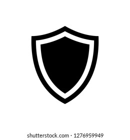 Shield icon vector. Protection icon vector. Security vector icon