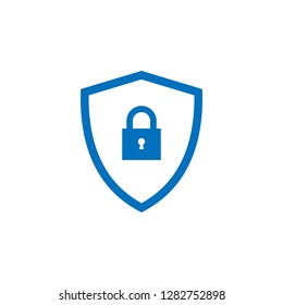 Shield icon vector. Protection icon vector. Security vector icon