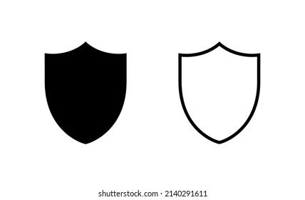 Shield icon vector. Protection icon. Security sign and symbol