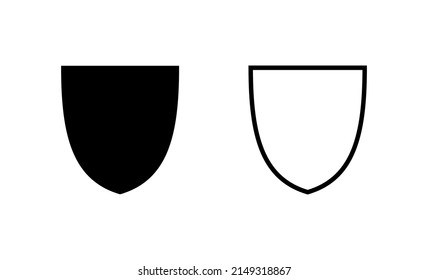 Shield icon vector. Protection icon. Security sign and symbol